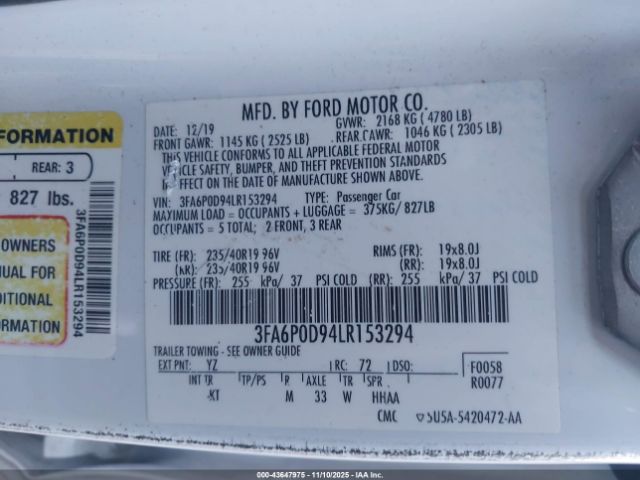 Ford Fusion Titanium Image 6