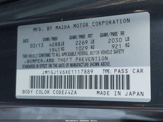 Mazda Mazda6 I Touring Image 6