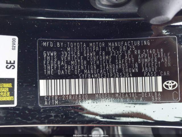 Toyota Corolla Le Image 8