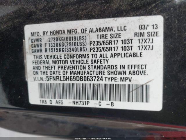 Honda Odyssey Ex-l Image 7