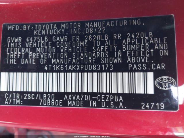 Toyota Camry Xse Image 11