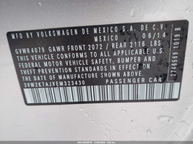 Volkswagen Jetta 2.0l S Image 7