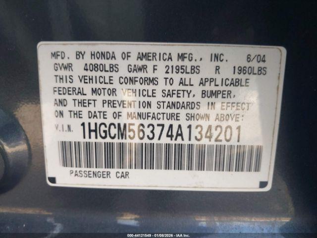 Honda Accord 2.4 Lx Image 9