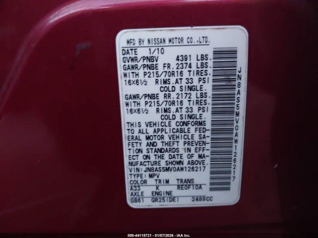 Nissan Rogue S Image 12