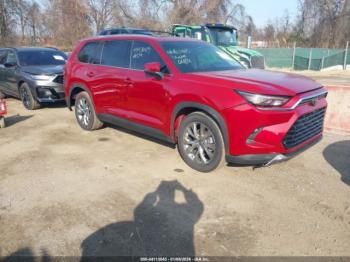  Salvage Toyota Grand Highlander