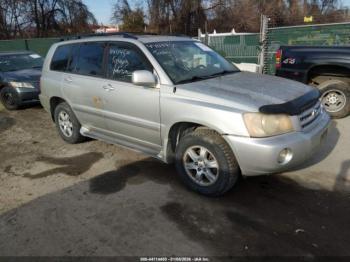  Salvage Toyota Highlander