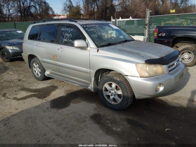  Salvage Toyota Highlander