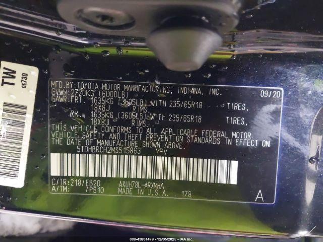 Toyota Highlander Hybrid Xle Image 14