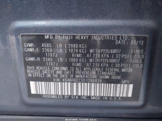 Subaru Outback 2.5i Premium Image 10